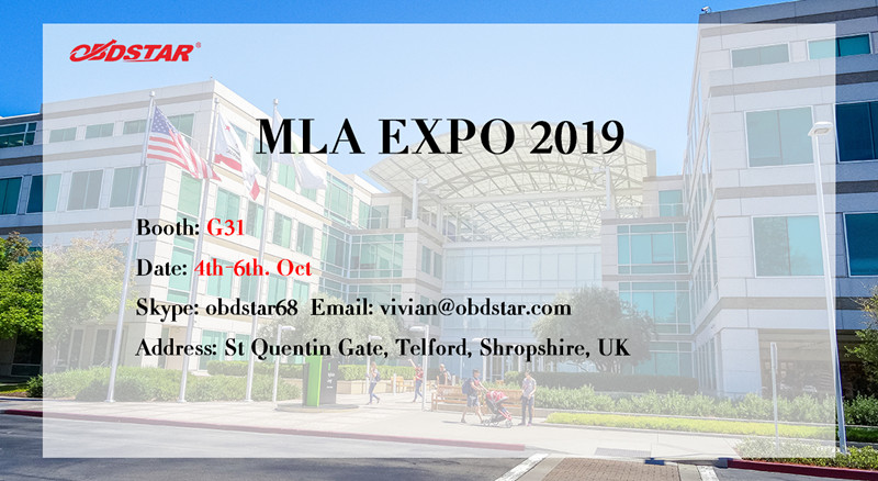 Invitation for MLA Expo 2019